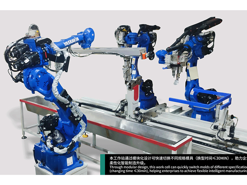Dual Robot Pipe Bending Machine